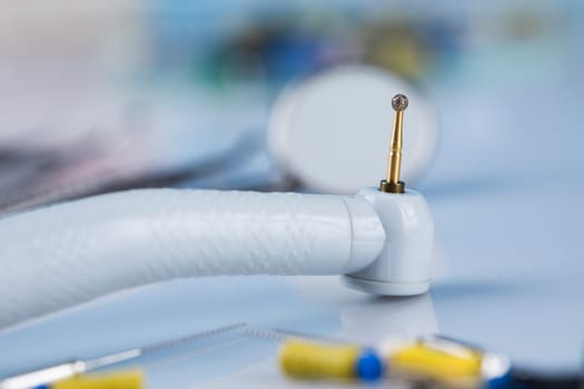 Dental tools and equipment background