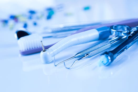 Close-up Dental Instruments