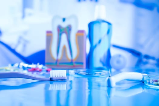 Dental office,  medicine equipment tools