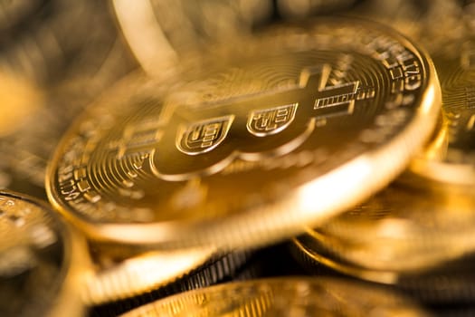 Bitcoin Trading Concept, virtual money