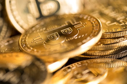 Bitcoin Trading Concept, virtual money