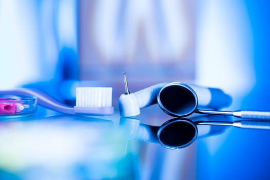 Close-up Dental Instruments