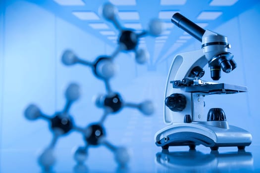 Scientific glassware for chemical experiment, Laboratory equipment