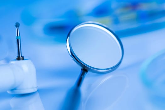 Dental medicine, set equipment tools