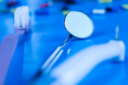 Dental medicine, set equipment tools
