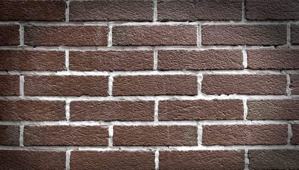 The close up brick wall, selective focus