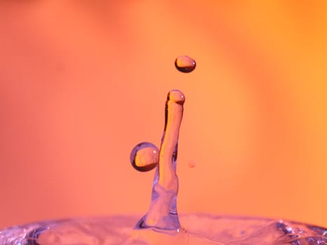 Abstract Colors colliding drops different fluids funds forms