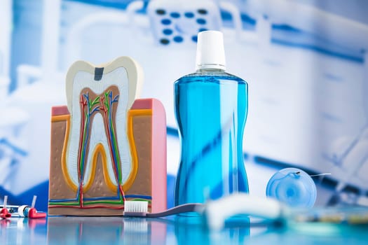 Dentistry office, medicine equipment tools