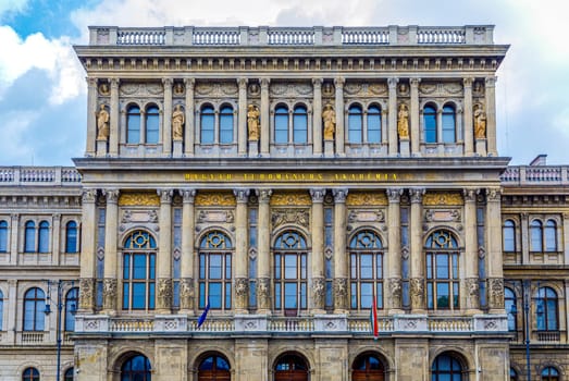 Budapest, Hungary - September 15, 2019: Academy of Sciences MTA in Budapest