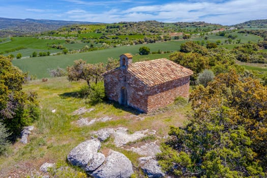 Hermitage of San Martin, also called San Gregorio that is located in Aler is a Spanish town belonging to the municipality of Benabarre, in Ribagorza, province of Huesca, Aragon