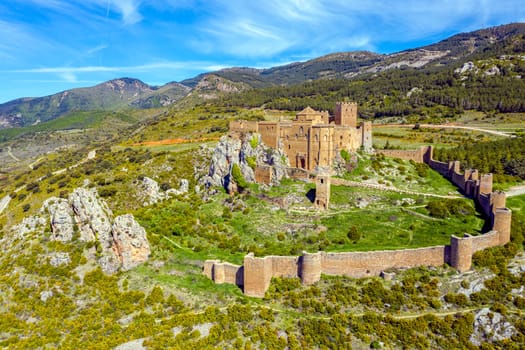 Castle of Loarre is a Romanesque Castle and Abbey located in the Aragon autonomous region of Spain. It is the oldest castles in Spain