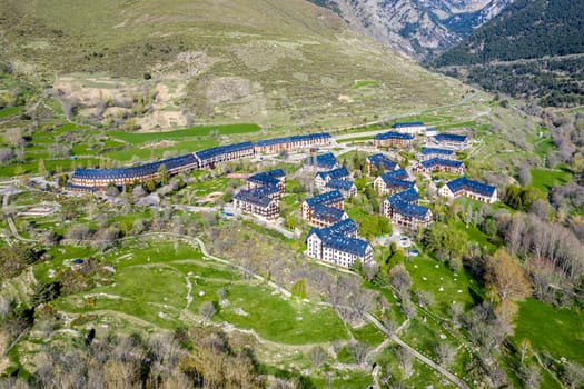 Pla de l'Ermita is a village that belongs to the Vall de Boi municipal bath, in Alta Ribagorca. Catalonia Spain
