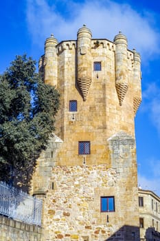 Save Download Preview museum and old prison in Salamanca Spain
