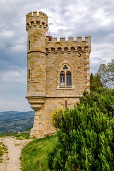 The Tour Magdala in Rennes le Chateau. The mistery of the Cathars, The Holy Graal, Templars