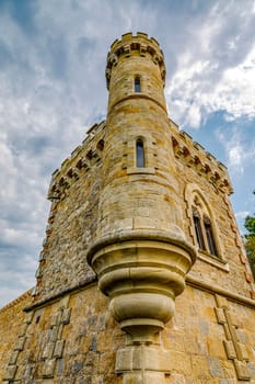 The Tour Magdala in Rennes le Chateau. The mistery of the Cathars, The Holy Graal, Templars