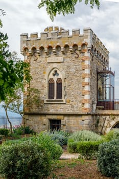 The Tour Magdala in Rennes le Chateau. The mistery of the Cathars, The Holy Graal, Templars