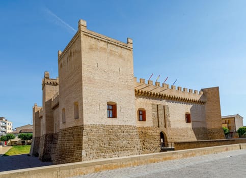 The castle palace of Marcilla (Navarra, Spain)