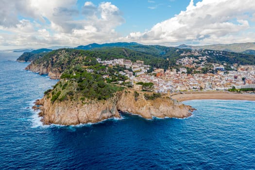 Vila Vella in town Tossa de Mar, Costa Brava, Catalonia, Spain