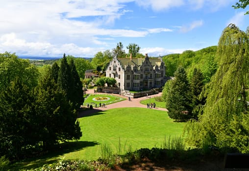 Altenstein Castle park in Thuringia