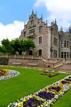 Altenstein Castle park in Thuringia