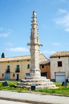 Berlanga de Duero medieval pillory, Soria Spain