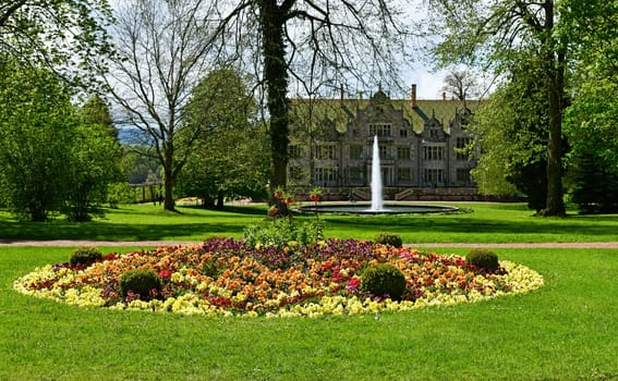 Altenstein Castle park in Thuringia
