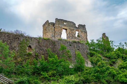 The castle of Coustaussa is located in the town of Coustaussa, department of Aude, Languedoc-Roussillon region, France.