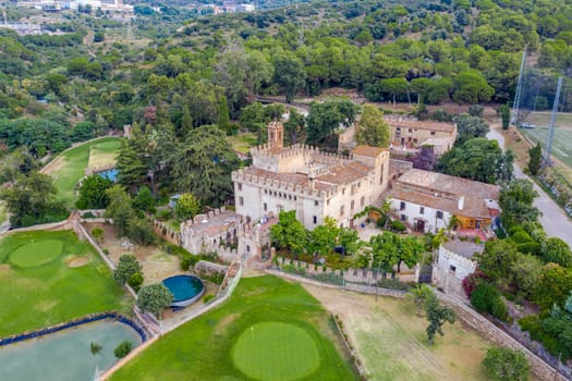 Godmar Castle is a fortified farmhouse, also known as Cal Comte, located in the Pomar de Dalt neighborhood of the Catalan town of Badalona (Spain). It is listed as a Cultural Asset of National Interest