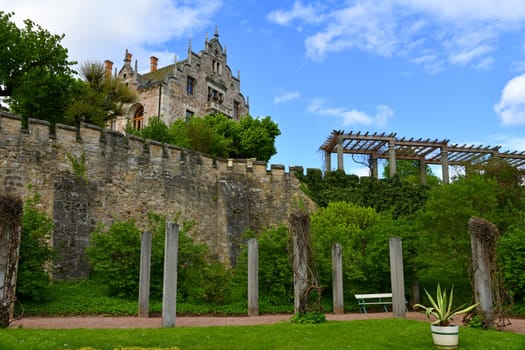 Altenstein Castle park in Thuringia