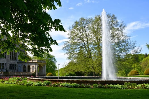 Altenstein Castle park in Thuringia