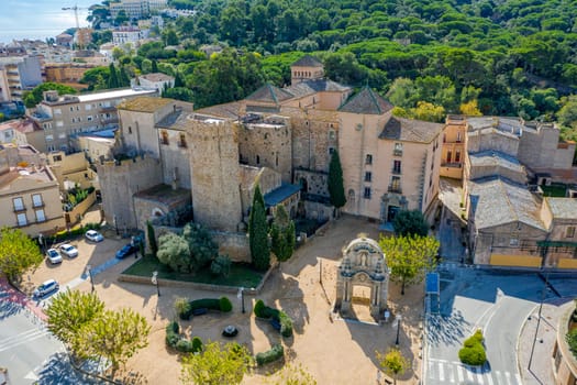 Sant Feliu de Guixols Monastery in Costa Brava, province Girona, Spain.