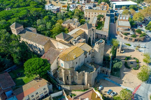 Sant Feliu de Guixols Monastery in Costa Brava, province Girona, Spain.