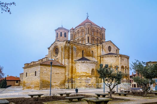 Santa Maria cathedral in the center of Toro, Spain