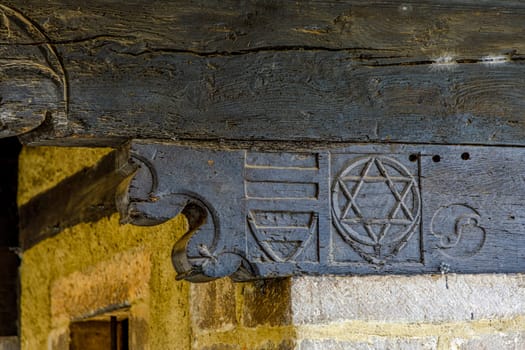 The house where Nostradamus may have lived in Alet les Bains, Languedoc, France