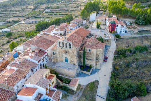Old church of Xert in the province of Castellon Spain.
