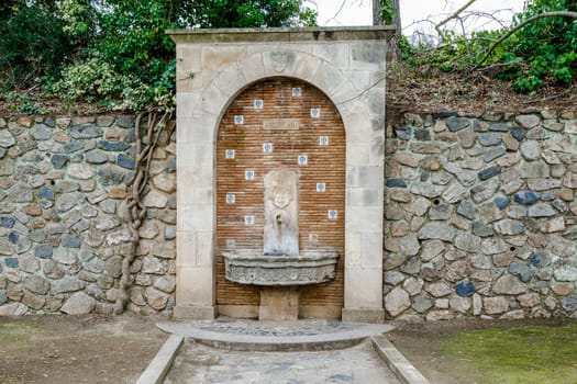 Monastery of Santa Maria de Poblet, Catalonia, Spain Public source in place 1963