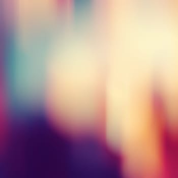Abstract background with bokeh defocused lights and shadow.Multicolors bokeh.Vintage style.Disco lights.