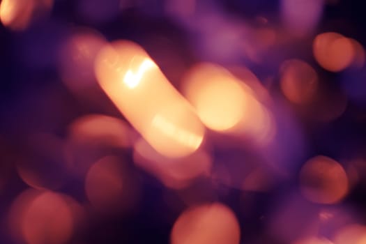 Abstract background with bokeh defocused lights and shadow.Multicolors bokeh.Vintage style.Disco lights.