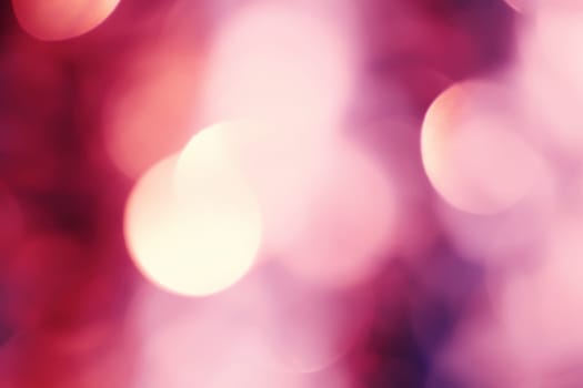 Abstract background with bokeh defocused lights and shadow.Multicolors bokeh.Vintage style.Disco lights.