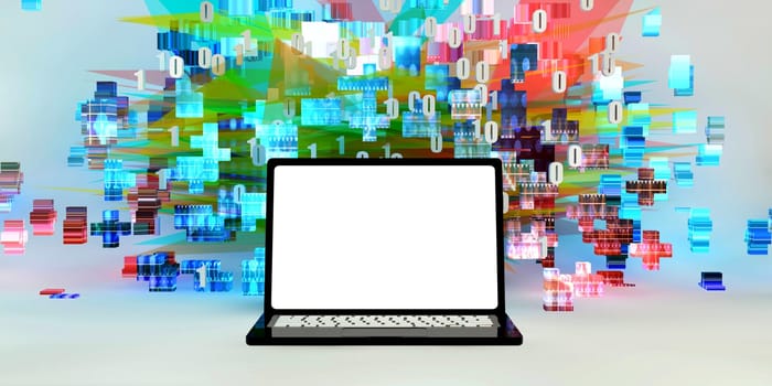 New Website Copyspace as a Featured Concept