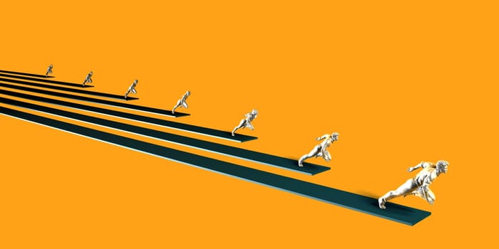 Technology Innovation and Competition Race in Development