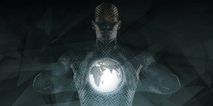 Medical Consulting with Global Information Network Art