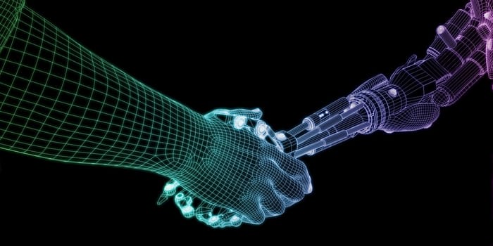 People and Machines Coexisting with Artificial Intelligence Virtual Entity