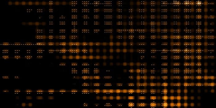 Science Technology as a Futuristic Abstract Background Art