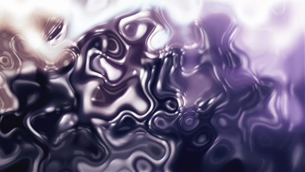 Powerful 3d render streams wiggly lines with blurred gradient. Growing solar storm with movement swirling fractal stripes. Vigour planetary shield blocking laser explosions.