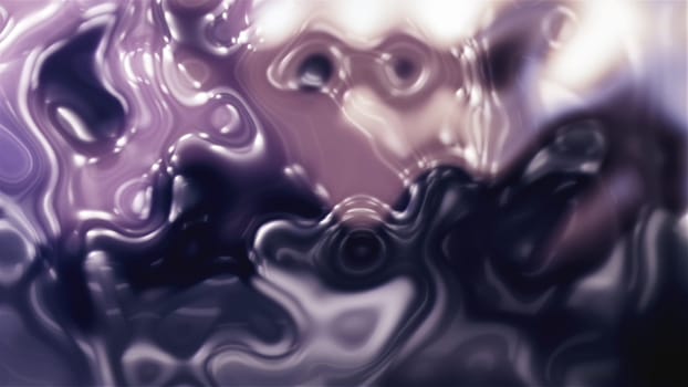 Powerful 3d render streams wiggly lines with blurred gradient. Growing solar storm with movement swirling fractal stripes. Vigour planetary shield blocking laser explosions.