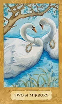 tarot fortune telling card illustration