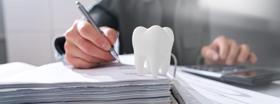 Dental Insurance Bill And Finance. Dentist Business