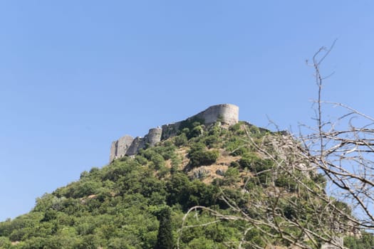 The abandoned medieval city of Mystras, Peloponnese, Greece.
