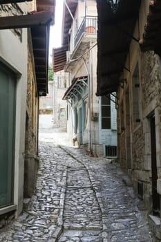 The famous Karytaina village located in Arcadia Peloponnese, Greece